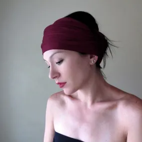 MAROON Head Scarf