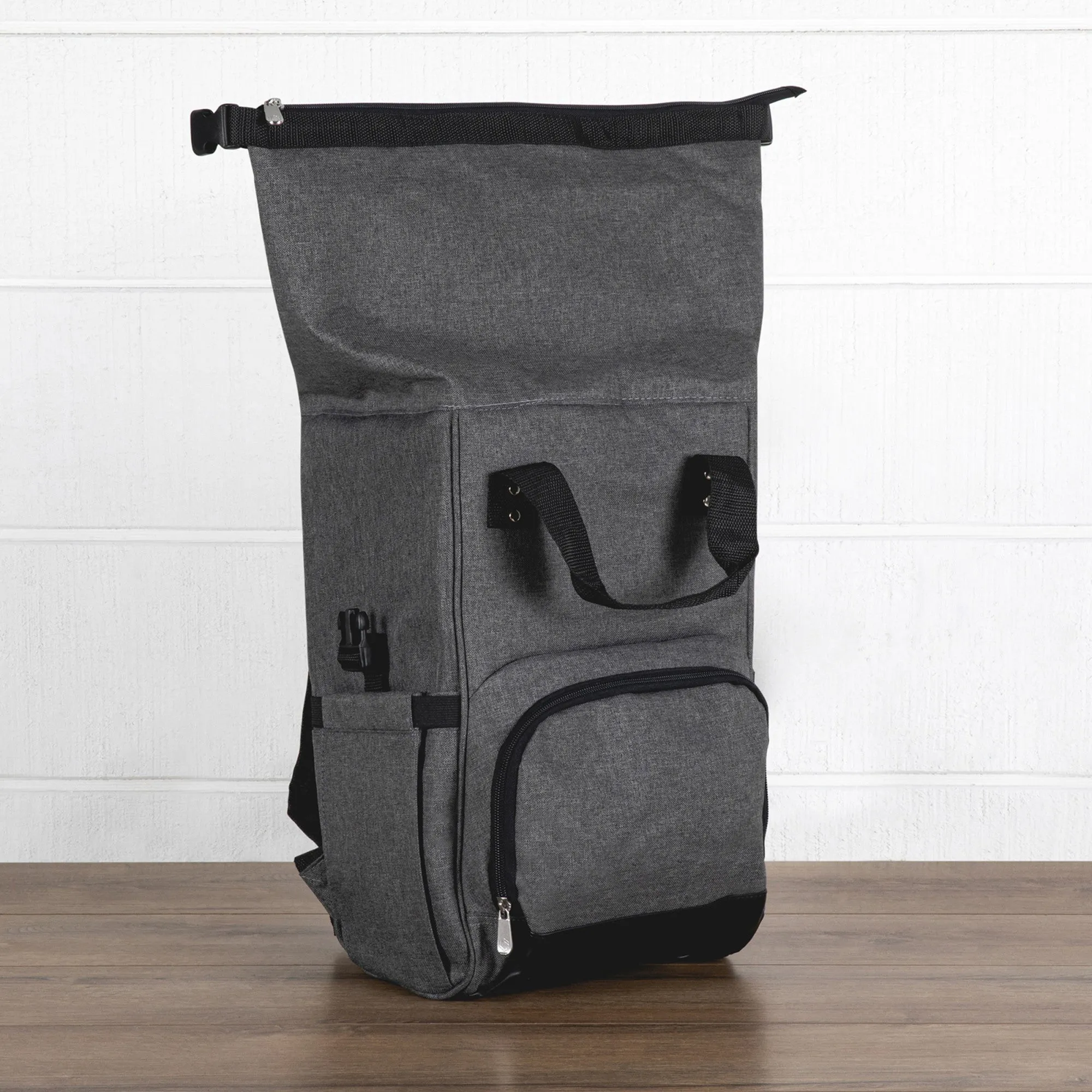Miami Dolphins - On The Go Roll-Top Backpack Cooler
