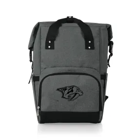 Nashville Predators - On The Go Roll-Top Backpack Cooler
