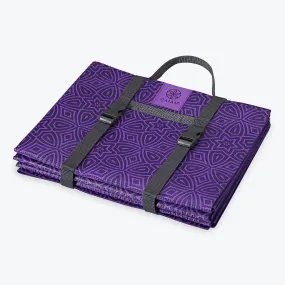 On-the-Go Grape Mandala Foldable Mat