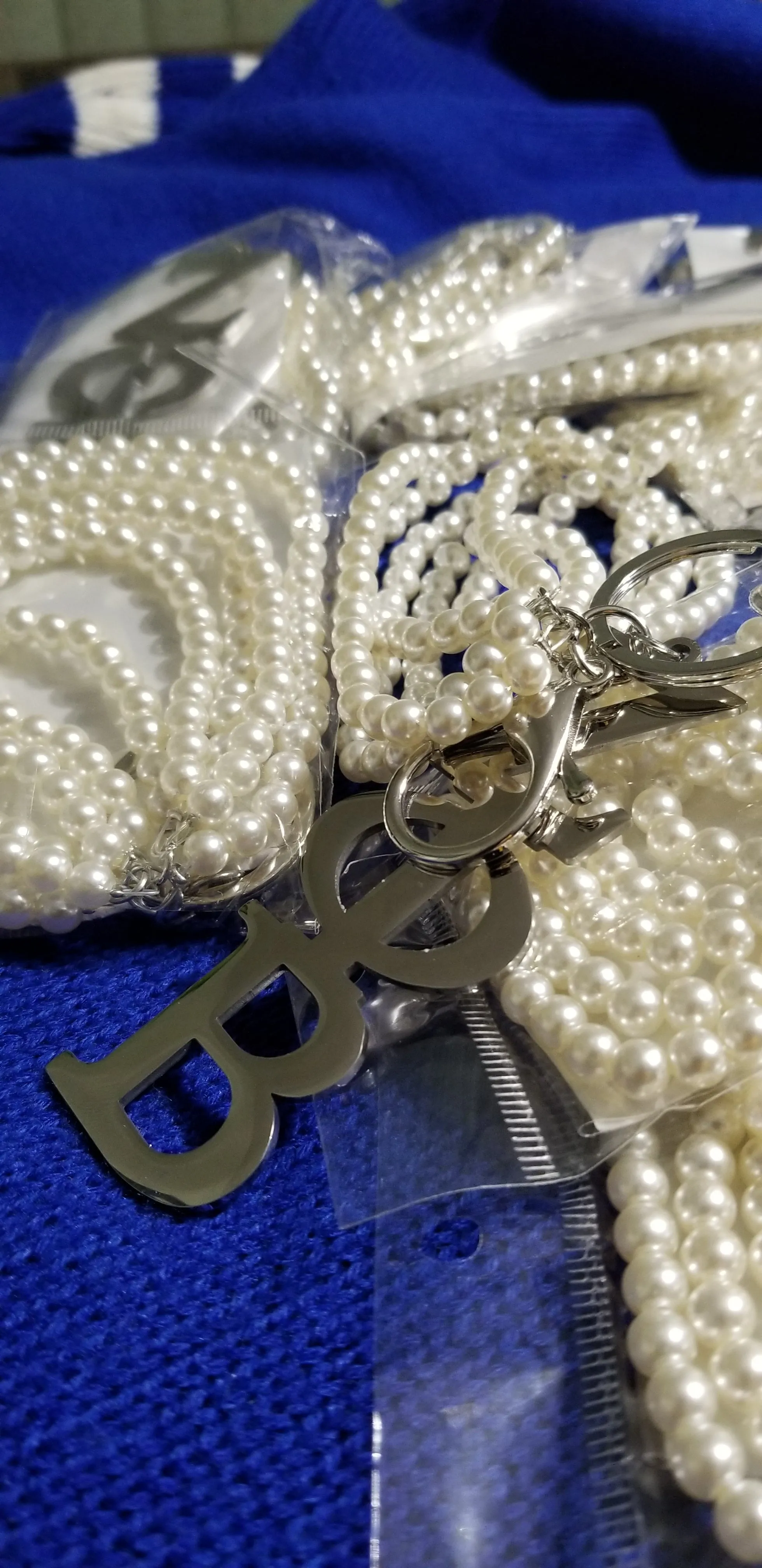 Pearl Purse Charm/Key chain