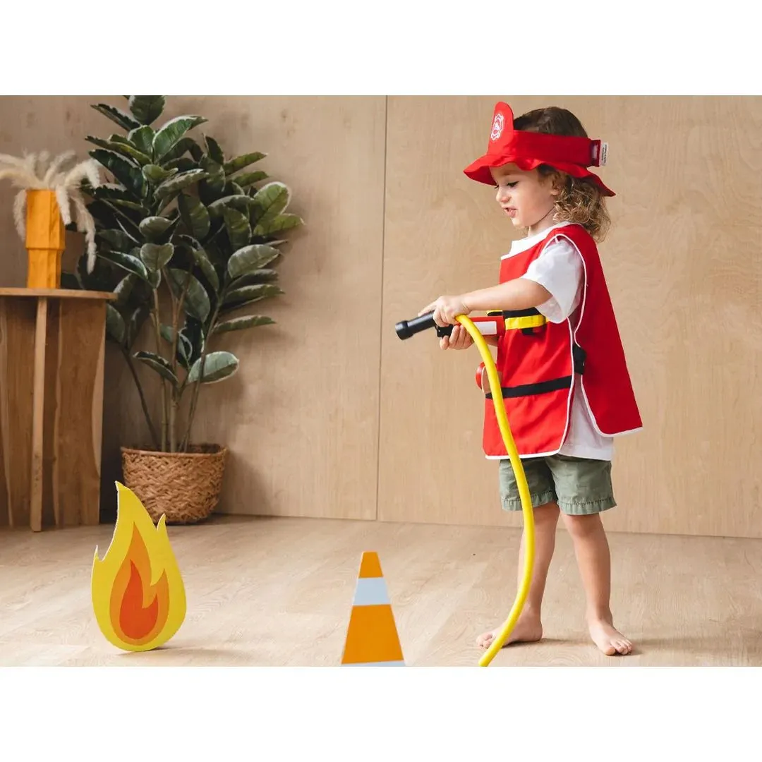 Plan Toys, Firefighter Dress Up Set