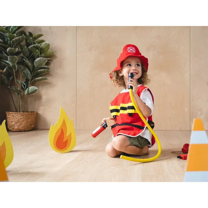Plan Toys, Firefighter Dress Up Set