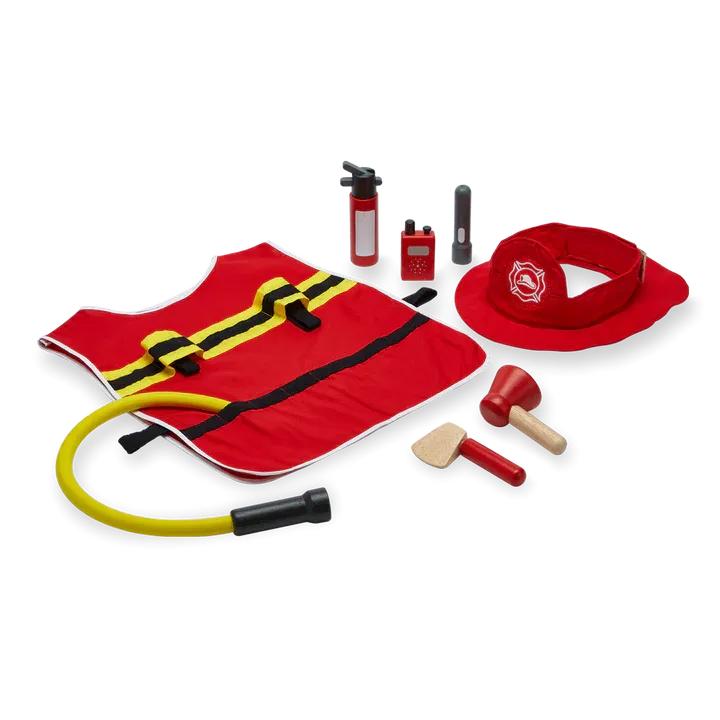 Plan Toys, Firefighter Dress Up Set