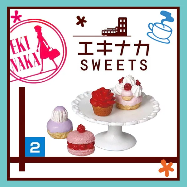 Rare 2012 Re-Ment Ekinaka Sweets (Sold Individually)