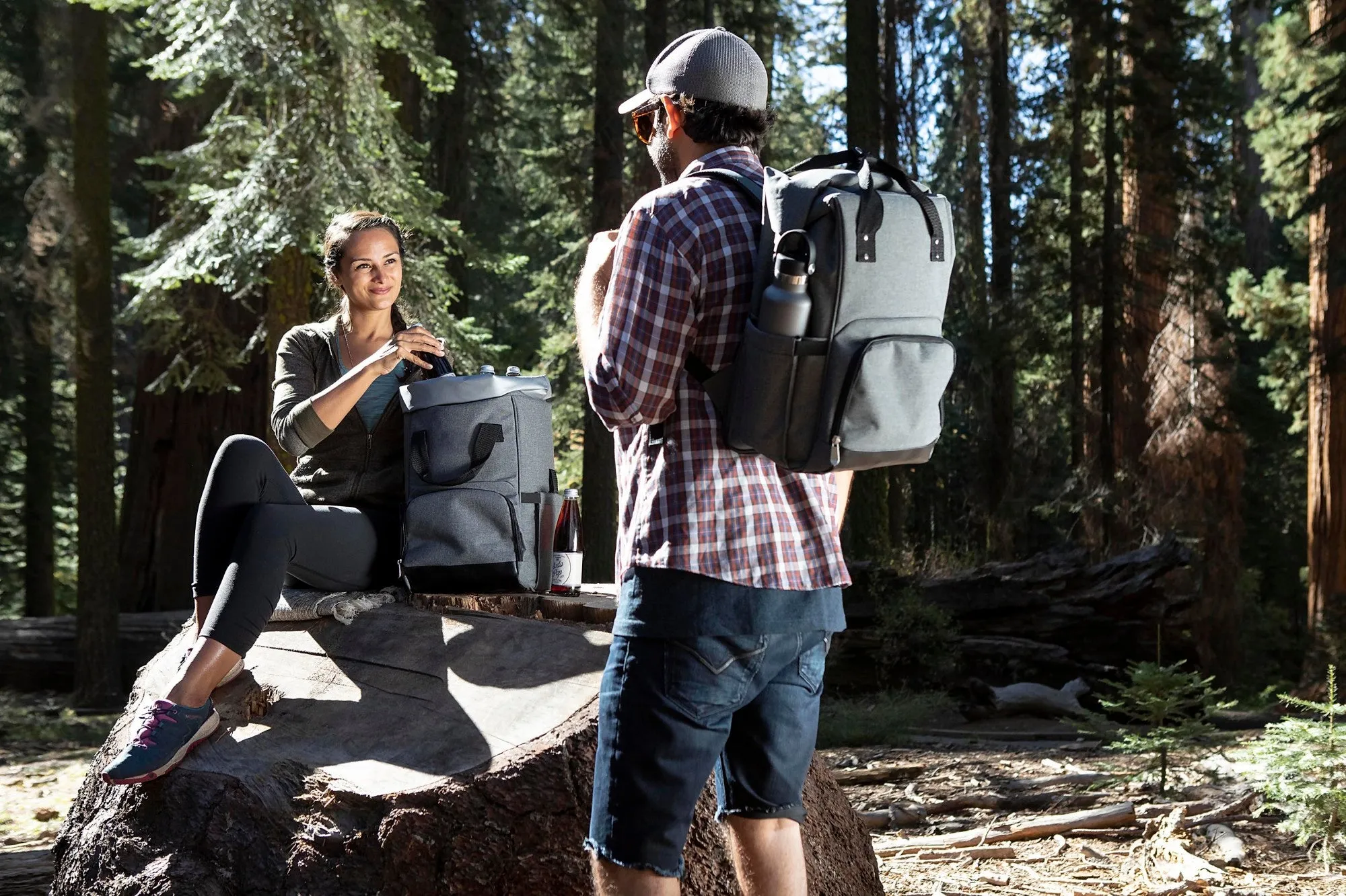 Seattle Mariners - On The Go Roll-Top Backpack Cooler