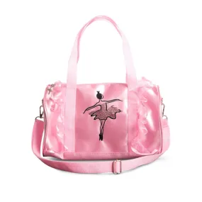 Sequin Ballerina Barrel Bag