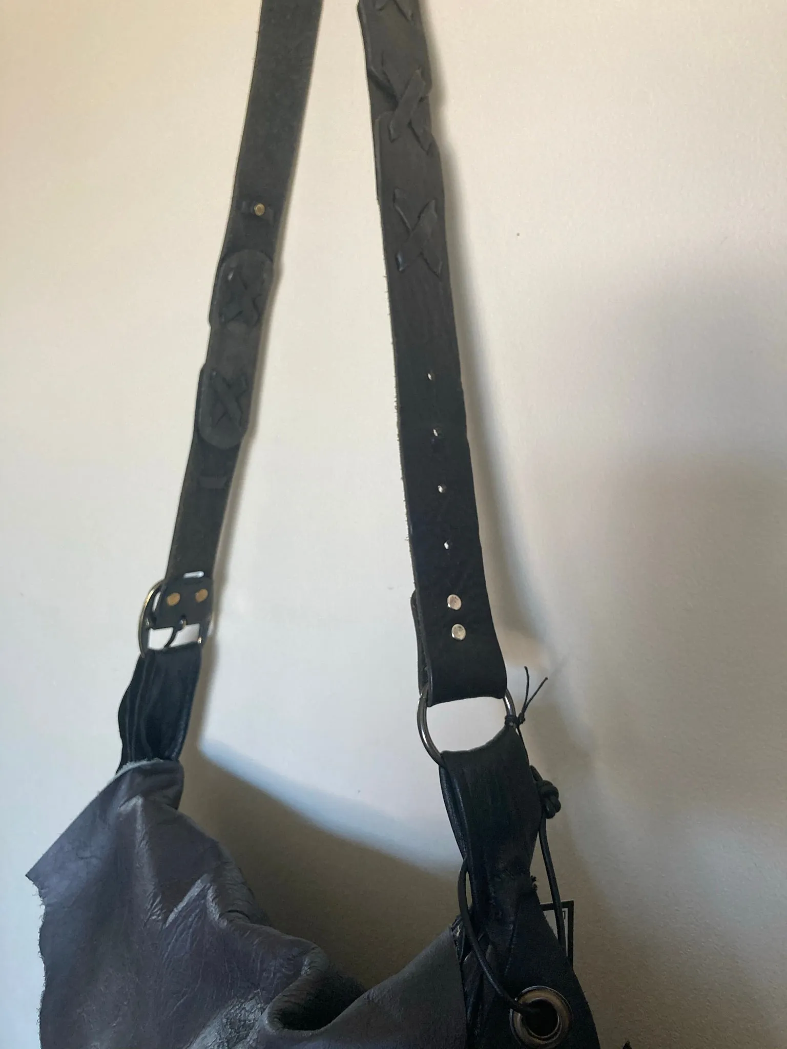 Square Black Pleats and Spiders
