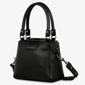 STATUS ANXIETY Mini Mountains Leather Bag - Black