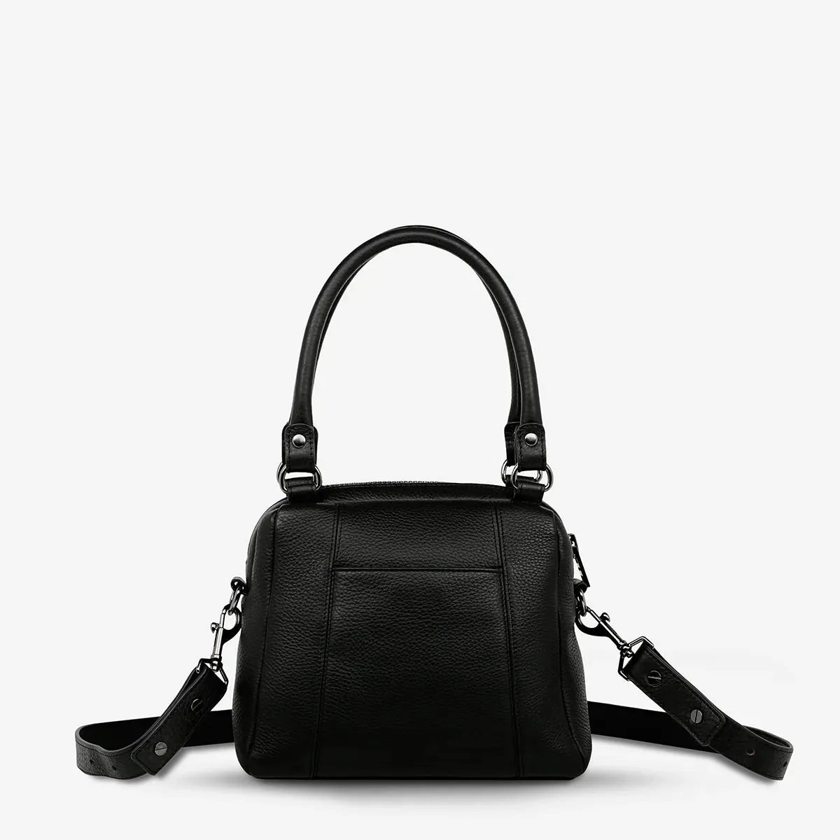 STATUS ANXIETY Mini Mountains Leather Bag - Black