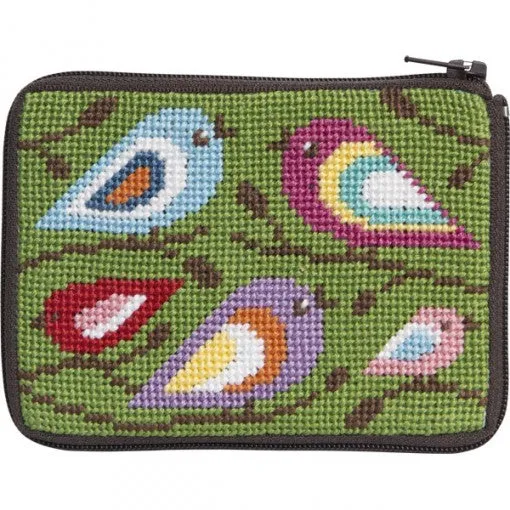 Stitch & Zip Coin Purse Kits, Cross Stitch