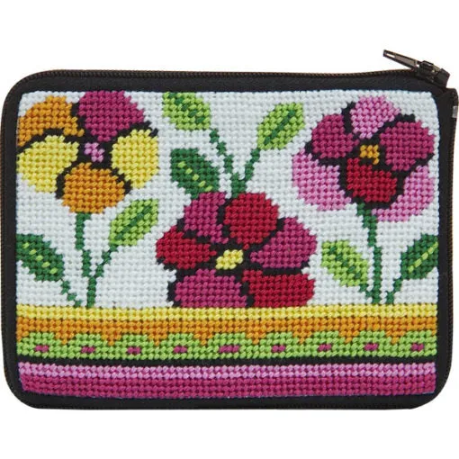 Stitch & Zip Coin Purse Kits, Cross Stitch
