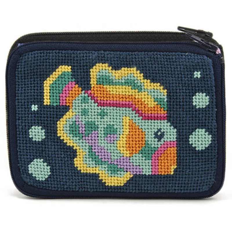 Stitch & Zip Coin Purse Kits, Cross Stitch