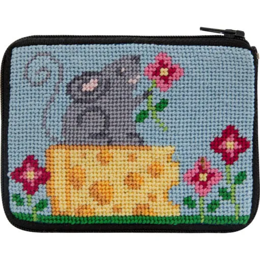 Stitch & Zip Coin Purse Kits, Cross Stitch