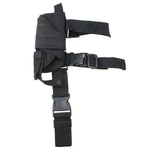 Tactical Pistol Adjustable Gun Drop Leg Thigh Holster Pouch Holder Bag