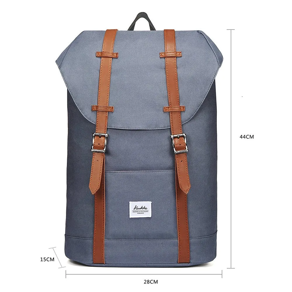 Travel Casual Backpack, Laptop Daypack, EP6-1（ Grey / 18L ）