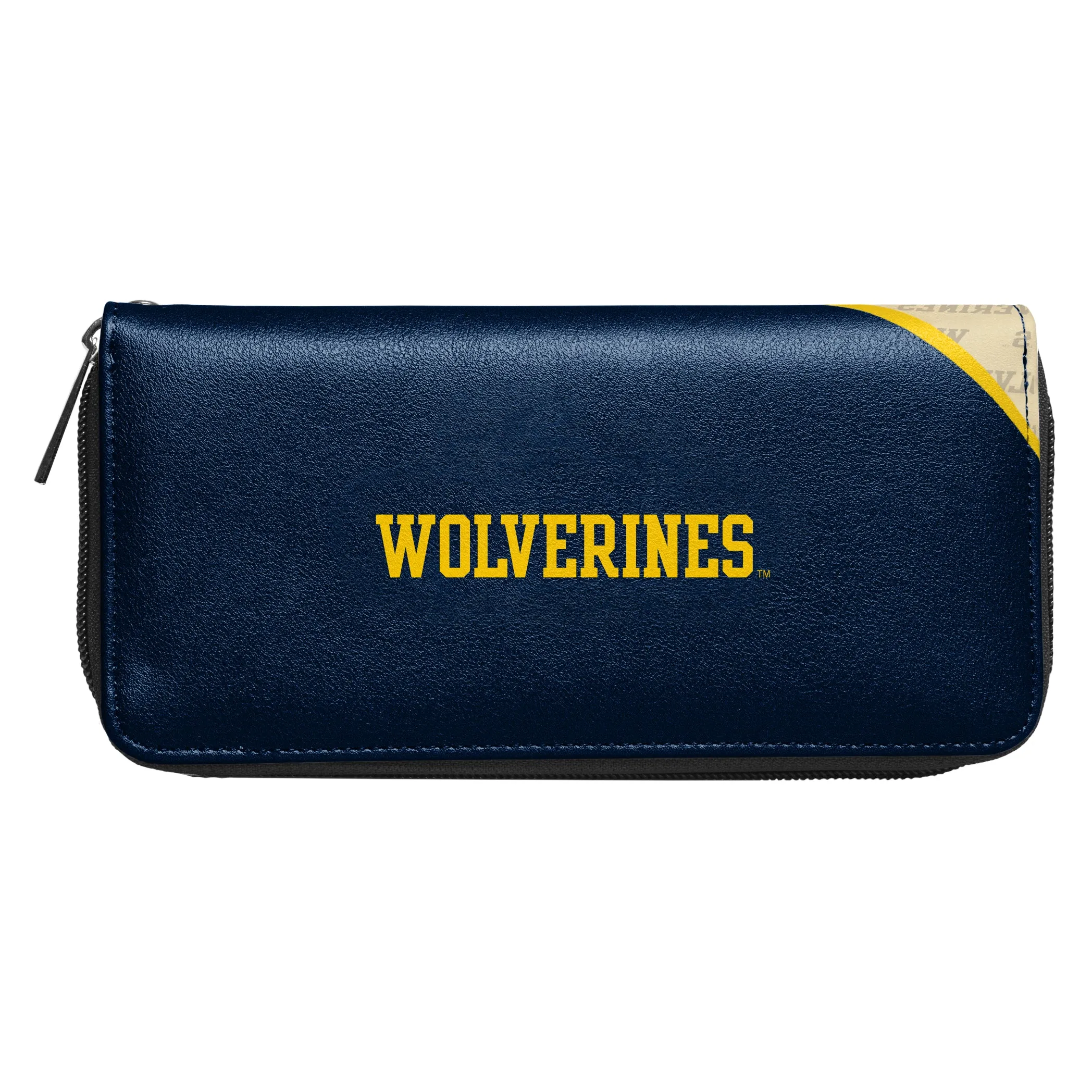 University of Michigan Curve Zip Organizer Wallet