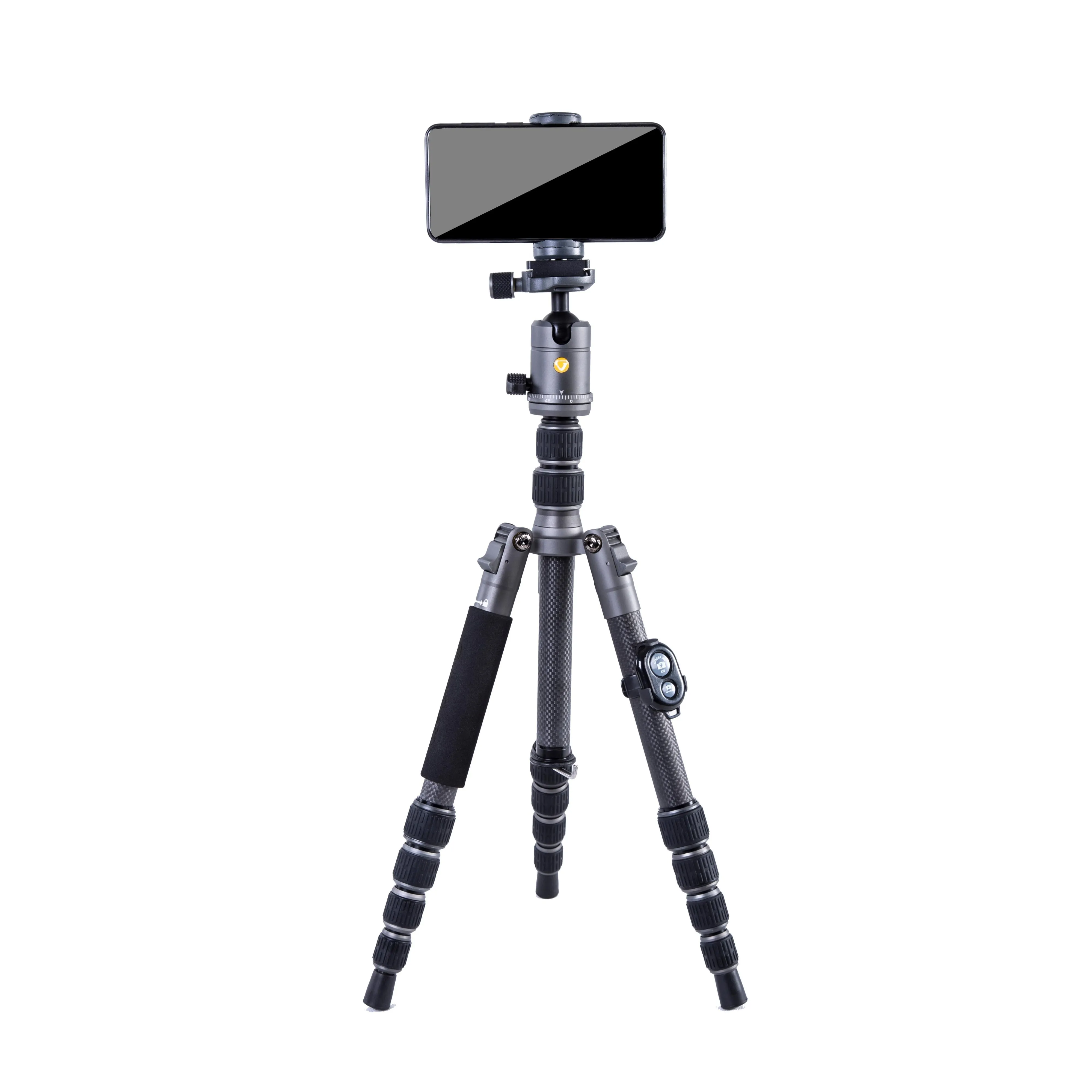 VEO 3GO 235CB Carbon Travel Tripod and VEO GO 34M Black Shoulder Bag