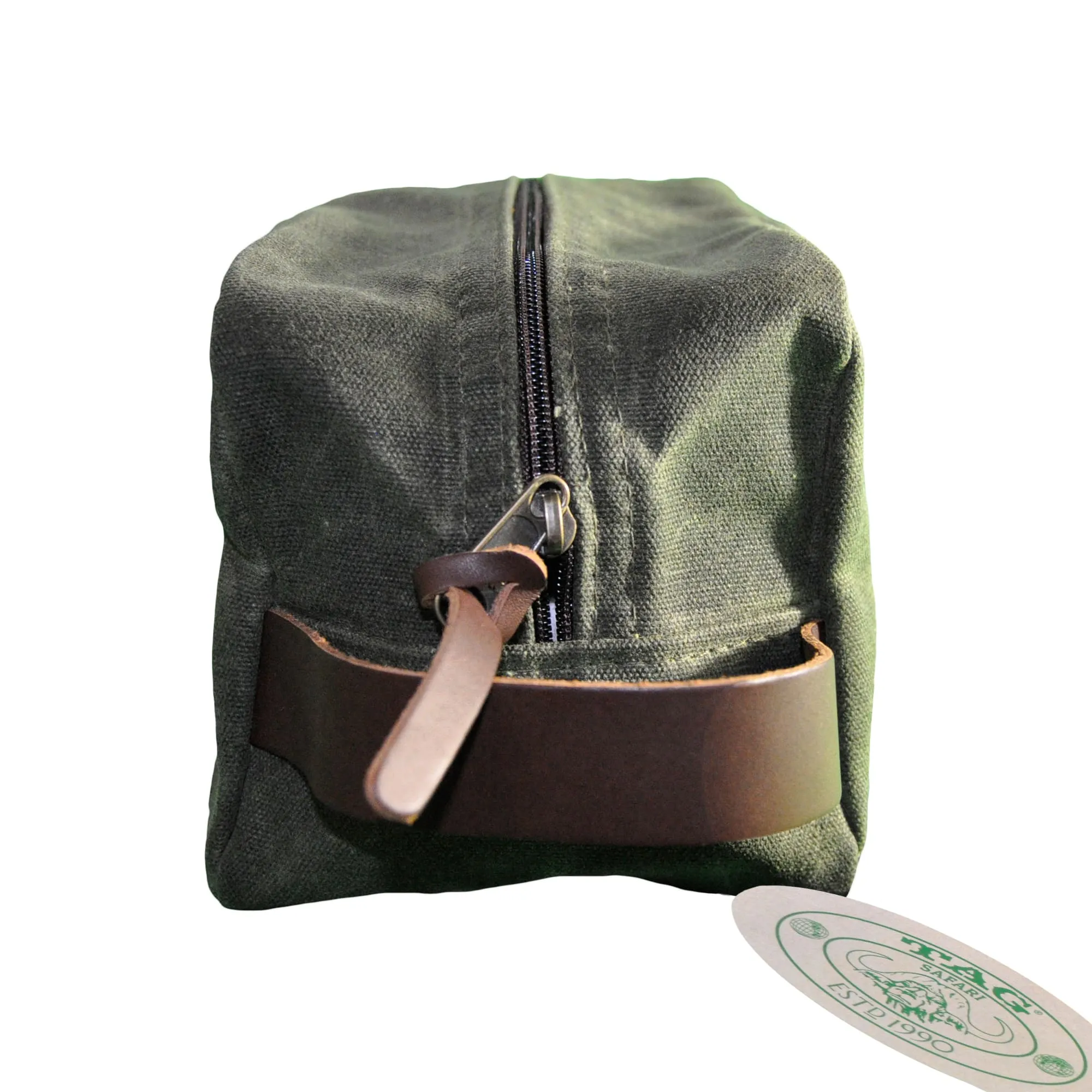 Waxed Canvas Toiletry Bag