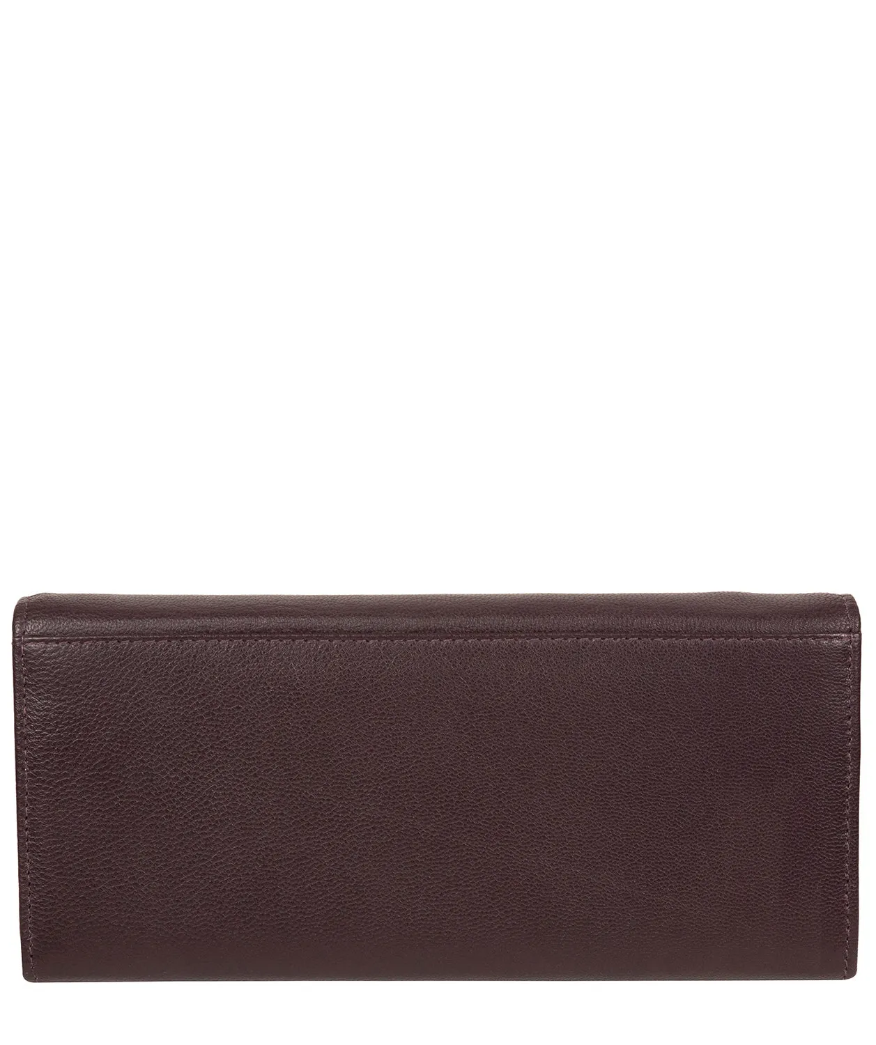 'Weisz' Plum Leather Purse