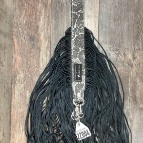 Western Mini Leather Fringe Strap 48" #22004