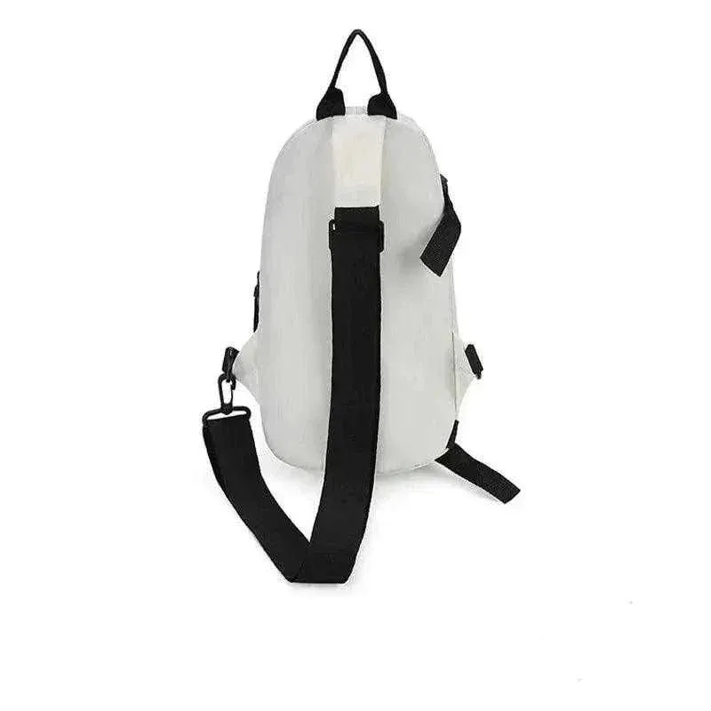 Winter Nylon Chest Bag | Trendy Shoulder & Sports Bag - MCB002