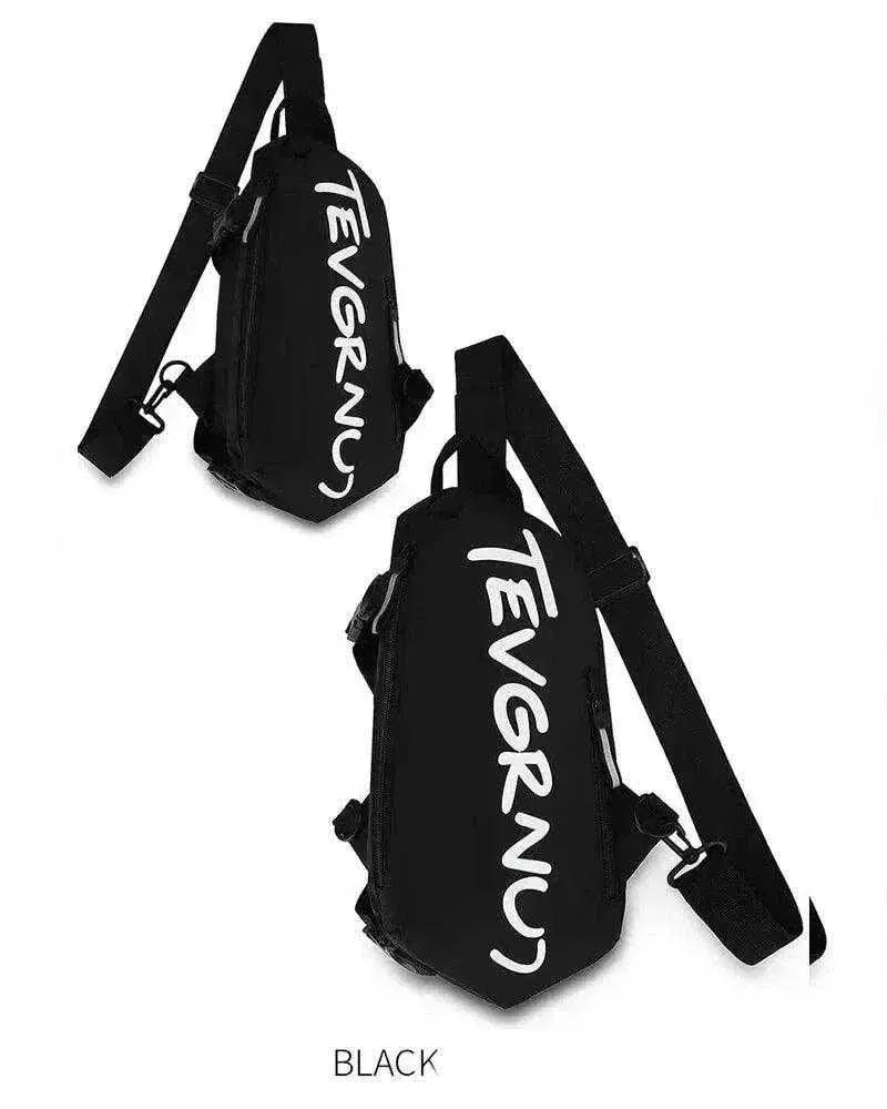 Winter Nylon Chest Bag | Trendy Shoulder & Sports Bag - MCB002